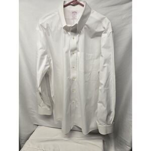 Brooks Brothers White Men’s Dress Shirt